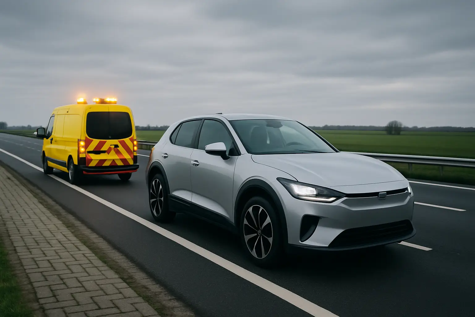 Pechhulp voor elektrische auto's: speciale aandachtspunten
